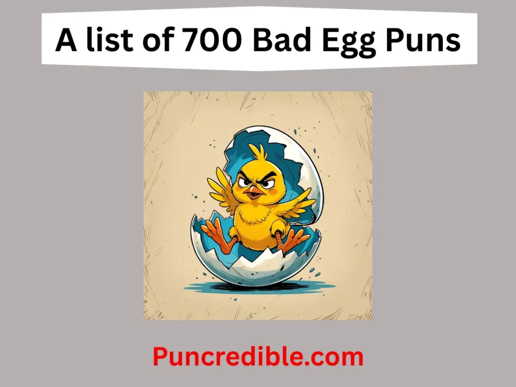 Bad Egg Puns