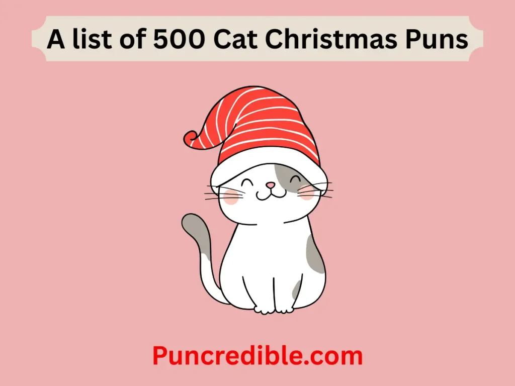 Cat Christmas Puns