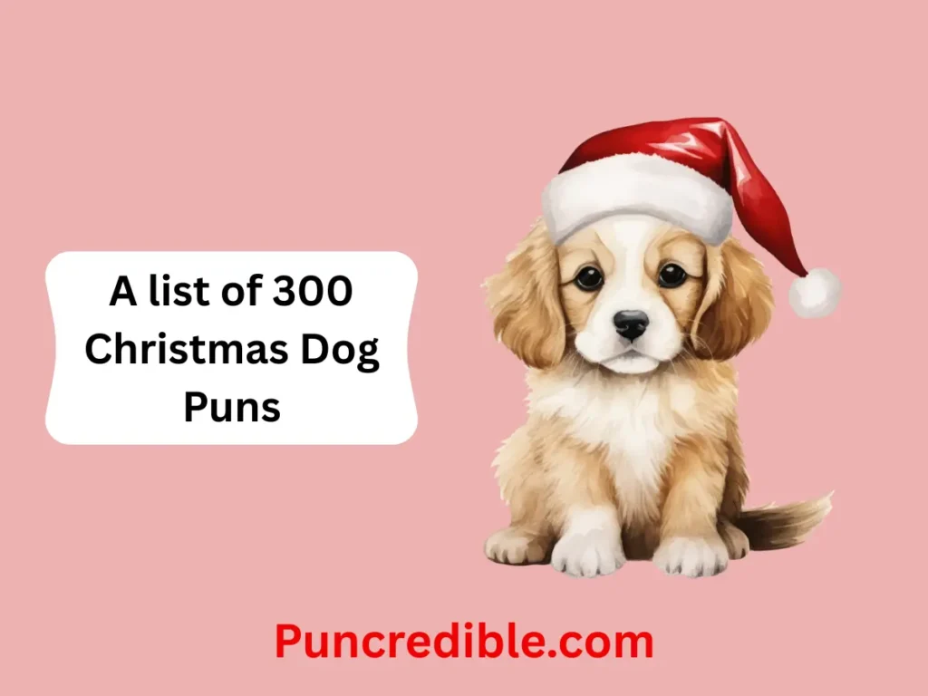 Christmas Dog Puns