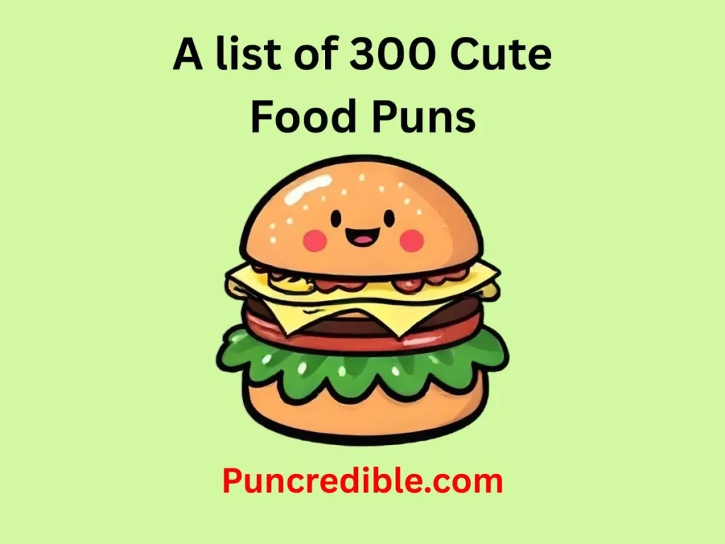 Cute Food Puns