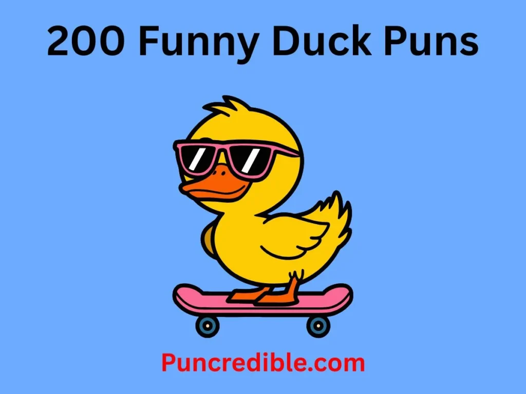 Funny Duck Puns