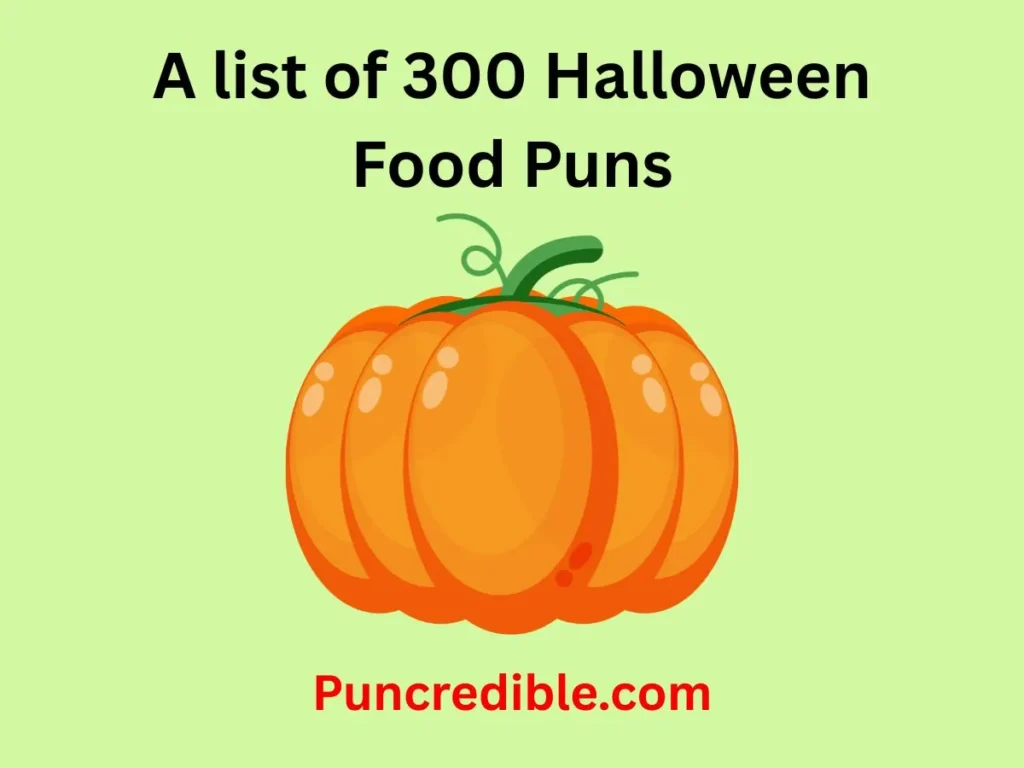 Halloween Food Puns