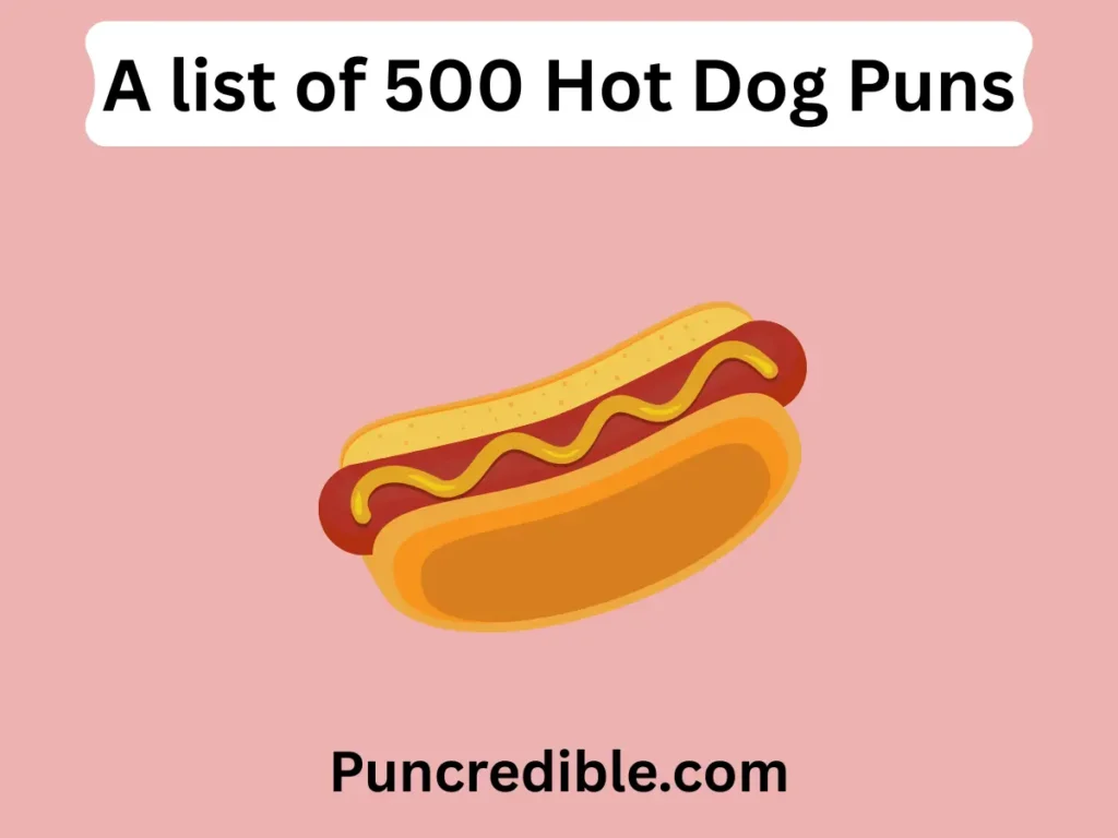 Hot Dog Puns