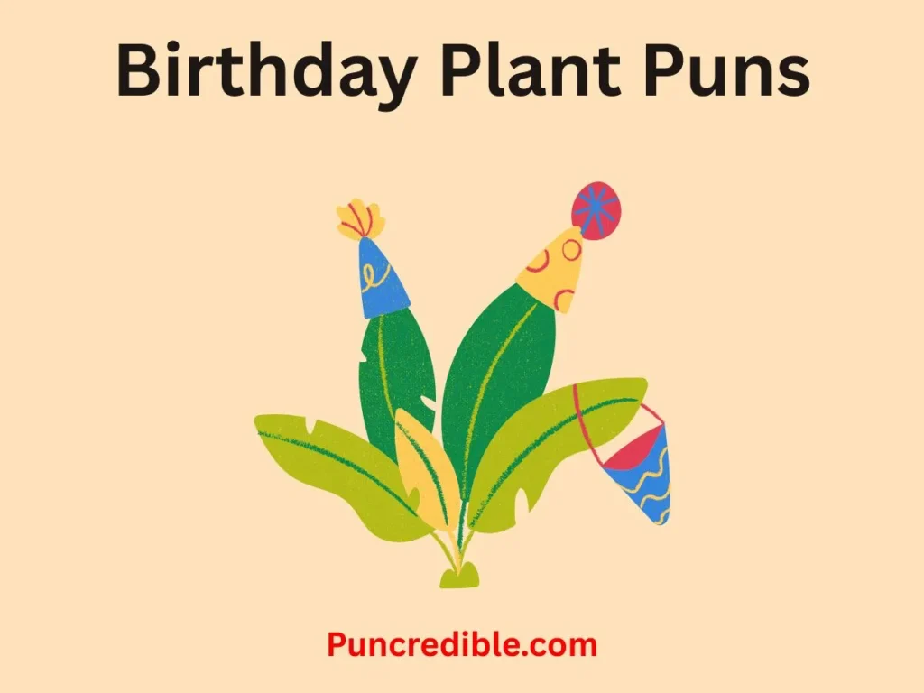 Birthday Plant Puns