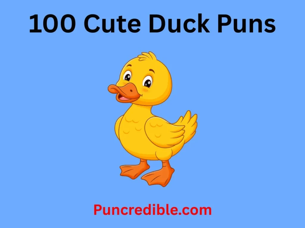 Cute Duck Puns