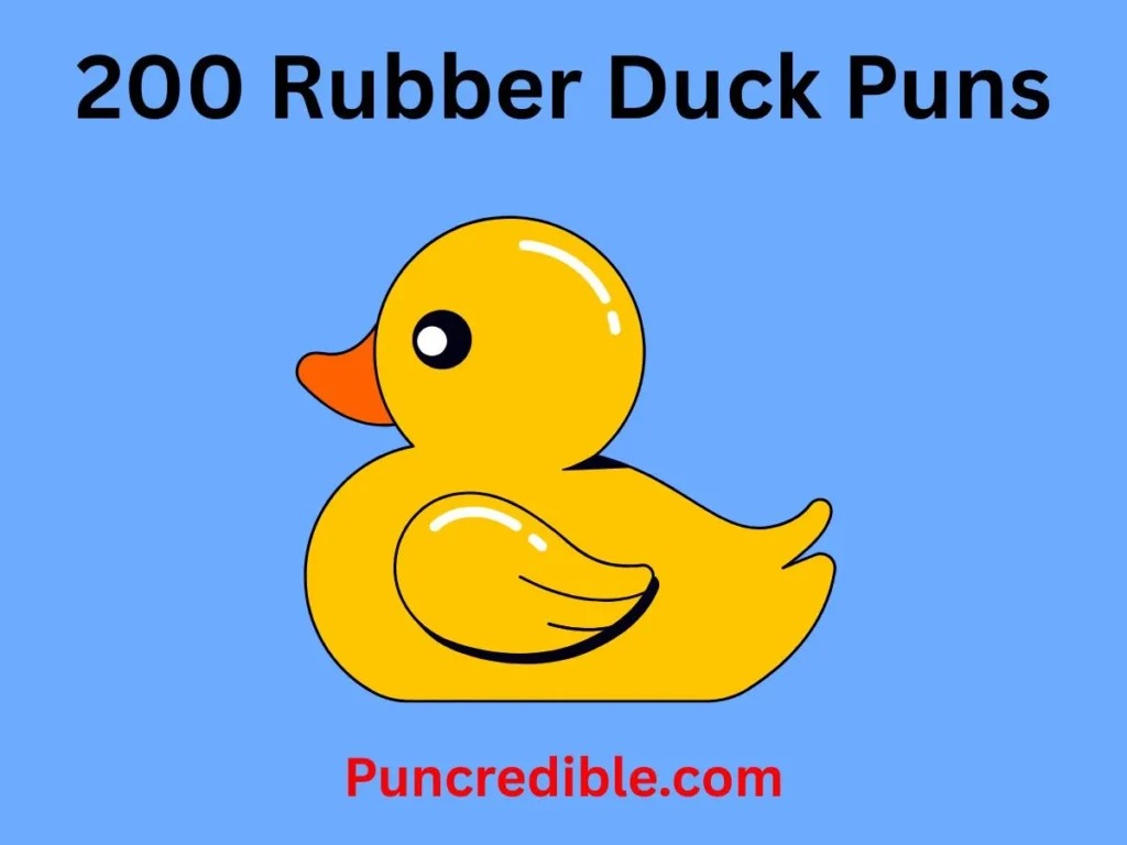 Rubber Duck Puns