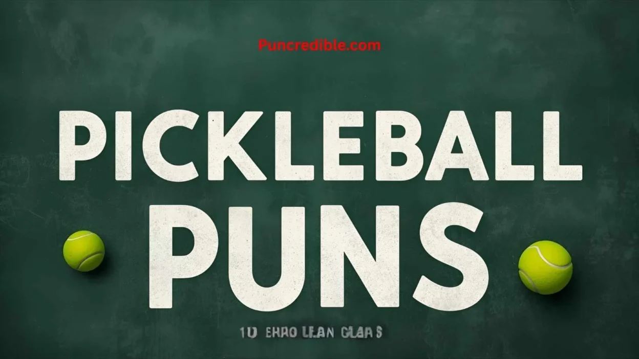 Pickleball Puns