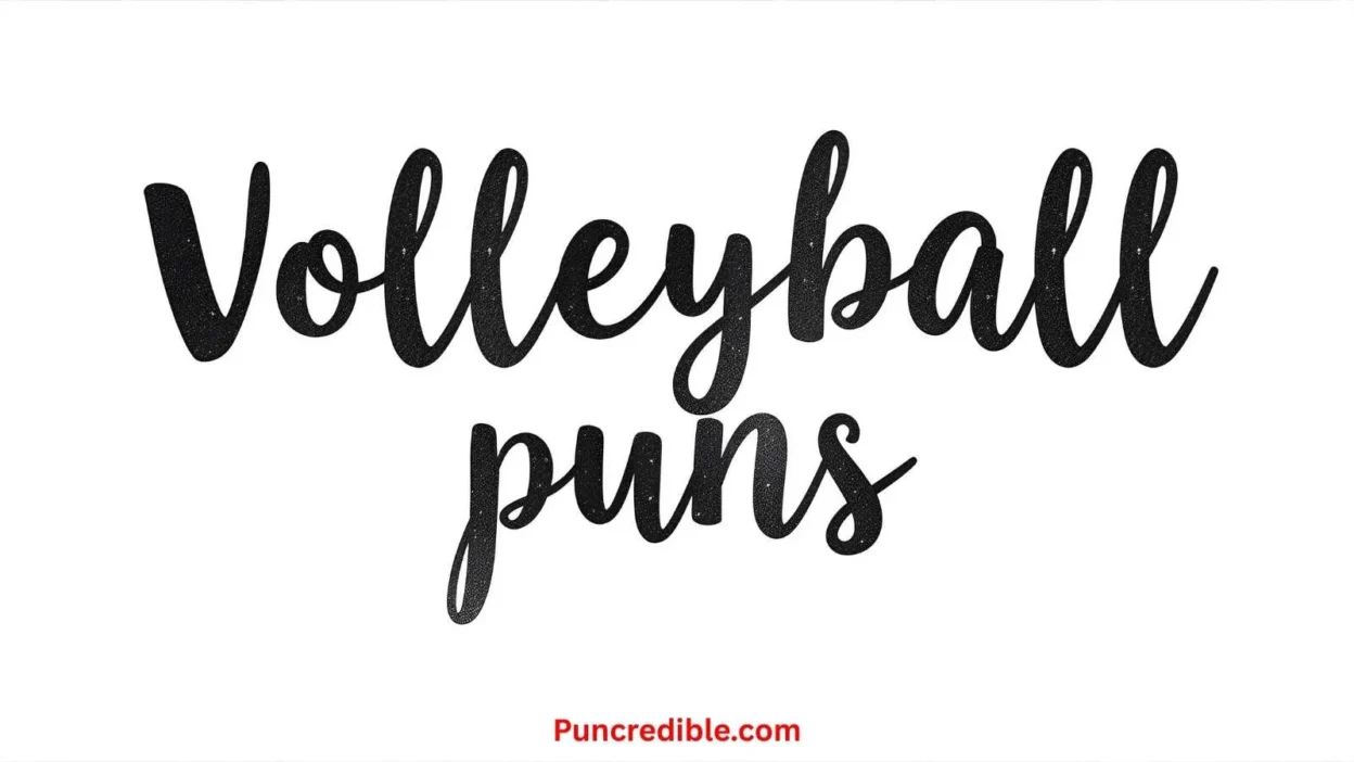 Volleyball Puns