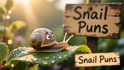 Snail Puns