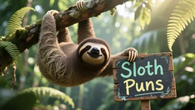 Sloth Puns